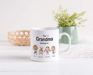 Personalised GRANDMA / NANNA Mug