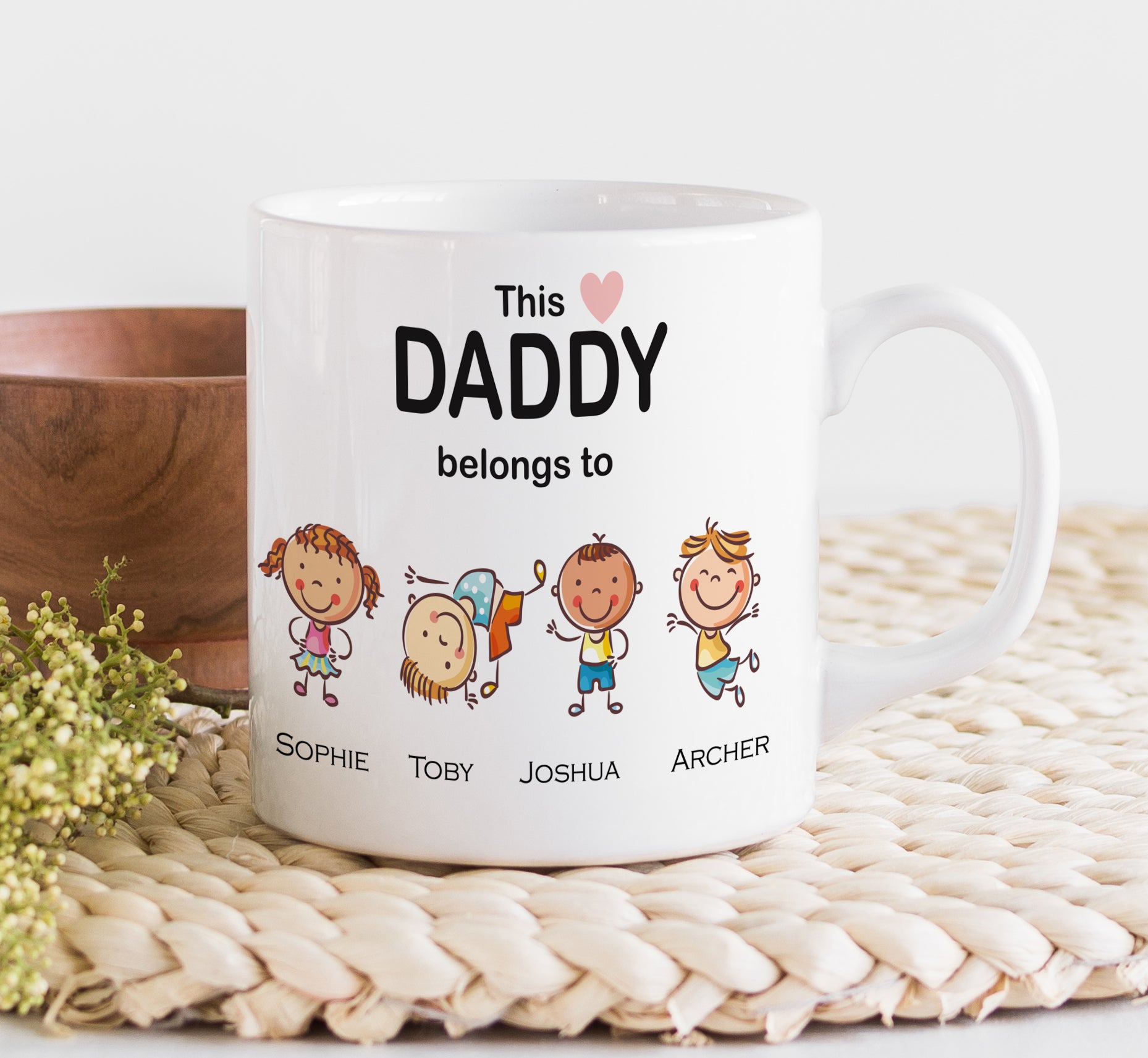 This daddy belongs to hot sale mug