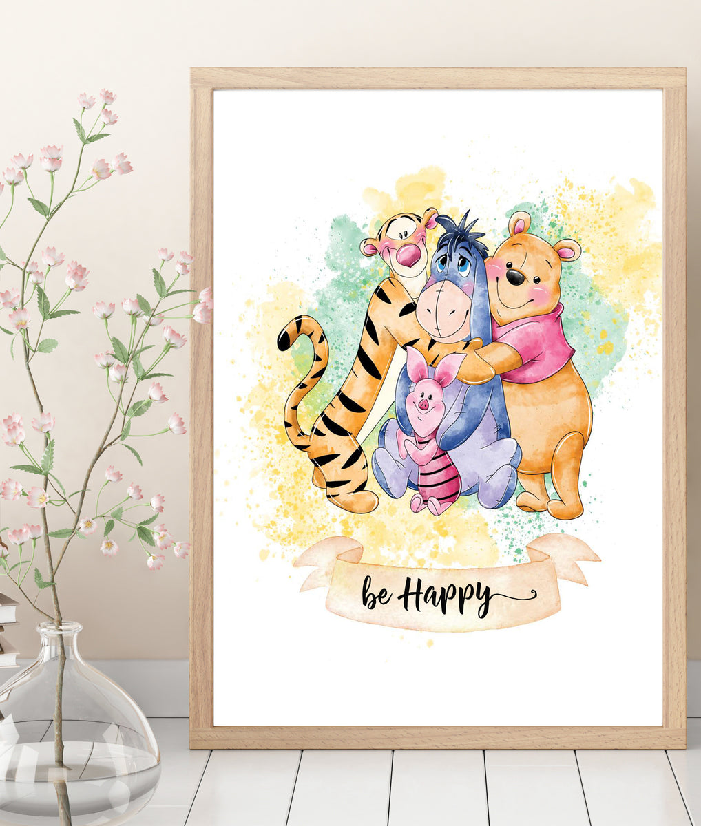 Winni the Pooh (Set of 3 Prints) Unisex Design – ArgsRepublic