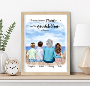 Personalised NANNY/ GRANDMA Prints