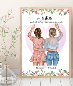 Personalised SISTERS Prints