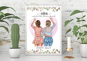 Personalised SISTERS Prints