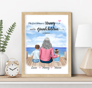 Personalised NANNY/ GRANDMA Prints