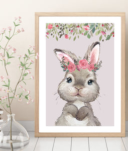 Cute Bunnies (Set of 3 Prints)